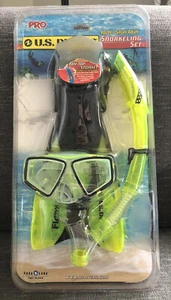 U.S Divers Pro Tech Series Youth Small Adult Snorkeling Set Aqua Lung New Sealed - Picture 1 of 7