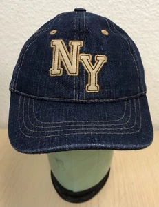 NY NEW YORK BLUE BASEBALL CAP HAT NEW WITHOUT TAGS - Picture 1 of 3