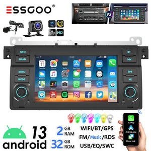 32G Android 13 Für BMW 3er E46 M3 Rover 75 MG ZT Autoradio Carplay GPS RDS +KAM - Bild 1 von 14