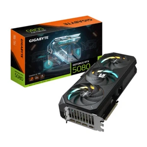 GIGABYTE GeForce RTX 5080 GAMING 16GB OC 32Gbps GDDR7 WINDFORCE 3X Graphics Card - Picture 1 of 9