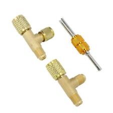 Core Brass Tee Adapter Quick Coupler for Vacuum Pump HVAC Fittings