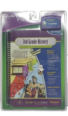 Quantum Pad Library: 3rd grade leappad book: History. Brand New - Image 1 of 4