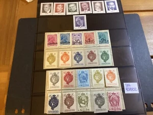 ICOLLECTZONE Liechtenstein Better Classics Dealer Page Mostly hinged (B300-68) - Imagen 1 de 8