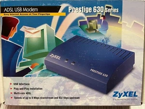 Zyxel Prestige 630 series USB ADSL-Modem Original Inhalt intakt - Bild 1 von 2