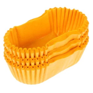 High Temperature Cake Cup Boat Shape Paper Cups Loaf Bread Tin Liners - Picture 1 of 12