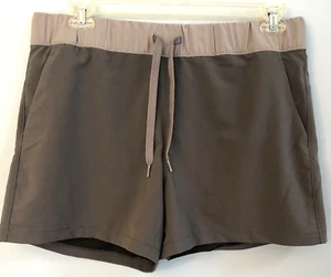 Free Fly pantaloncino uomo XL grigio bambù elasticizzato comodo coulisse tasche - Foto 1 di 4