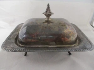 Vintage EPC 340 Silberteller Butterschale - Bild 1 von 9