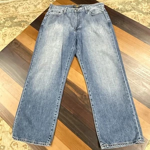 Lucky Brand Men's Jeans 181 Relaxed Fit Blue Wash Denim Size 36x30 Pants - Picture 1 of 18