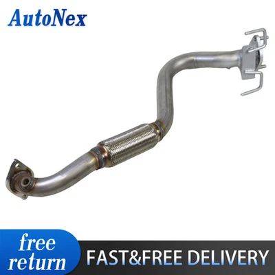 Tubo flexible delantero de acero inoxidable Fit 2010-2011 Kia Soul 2,0 L Foto 1 de 4