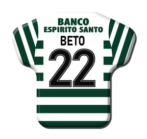 Calamita Simile a T-Shirt Calcio Stagione 2002/2003 Sporting CP 22 Beto - Picture 1 of 9