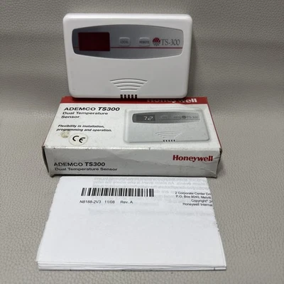 Honeywell Ademco TS300 Dual Temperature Sensor - Image 1 of 3