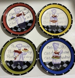 Set Of 4 Certified International Jennifer Brinley Dessert Bread Plates 5” - Picture 1 of 2