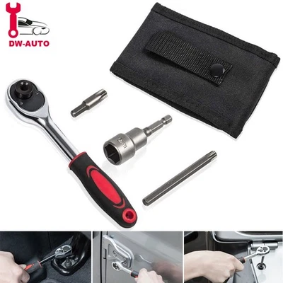 Juego de herramientas Torx para techo rígido y extracción de puerta para Jeep Wrangler JK JL 2007-2021 Foto 1 de 4