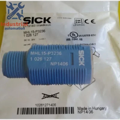 MHL15-P3236 1PCS NEW SICK 1026127 Photoelectric Sensors In Box Fast Ship - Image 1 of 3