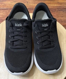 Kizik Lima Handsfree Sneakers Shoes Black Mesh Men’s 8.5 Women’s 10 Fast Ship - Picture 1 of 8