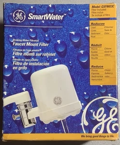 GE SmartWater Faucet Mount Filter Model: GXFM03C & Filter Model: FXMLC - Picture 1 of 13