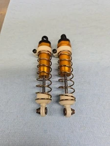 Vintage Team Associated RC10T B Stamp Gold Shocks Front #2 - Picture 1 of 7
