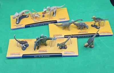 Micro Machine 国家地理恐龙 12 件 1998 年完好状况 — 第 1/4 张图片