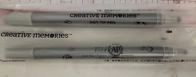 Bolígrafo Creative Memories Silver DOT-TIP nuevo 2 disponibles  Foto 1 de 3