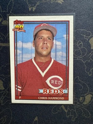 1991 Topps - Chris Hammond #258 - Image 1 of 2