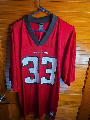 Camiseta deportiva roja Reebok NFL de Michael Turner #33 de los Atlanta Falcons talla grande L Foto 1 de 4