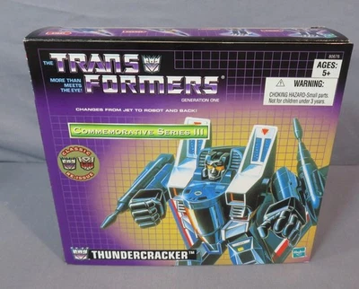 Transformers Commemorative Series "THUNDERCRACKER" G1 Reissue 2003 Hasbro New! - Image 1 of 4