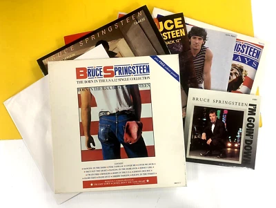 BRUCE SPRINGSTEEN Born In The USA 12" Collection UK BOX SET +Poster MINT ML 445 - Image 1 of 4