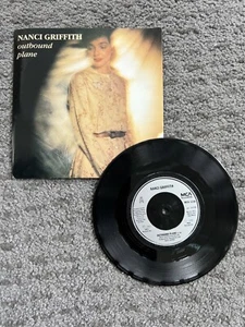 Nanci Griffith - Outbound Plane - 7 inch vinyl single - Picture 1 of 1