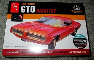 Kit modello in plastica sigillato AMT 1:25 1968 Pontiac GTO hardtop Craftsman Plus - Foto 1 di 3