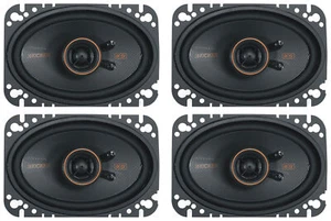 (4) Kicker 51KSC4604 4x6" 75 Watt RMS Car Audio Speakers KSC4604 KSC460 - Picture 1 of 8