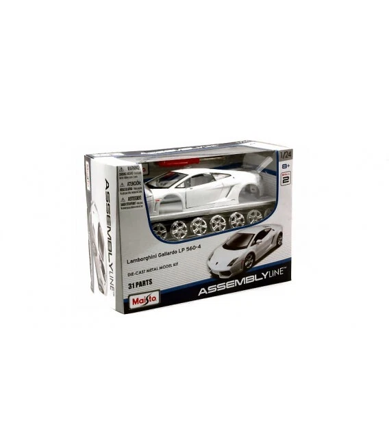 LAMBORGHINI GALLARDO LP 560-4 WHITE KIT 1:24 - Immagine 1 di 1