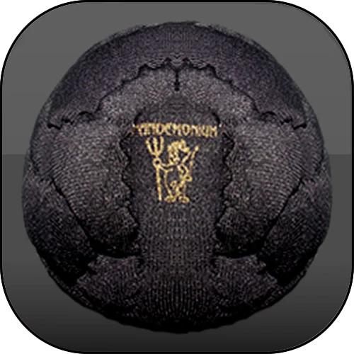 SPECTER PELLETS & IRON FILLED LYCRA FOOTBAG 6 PANELS Hacky sack  - Image 1 of 1