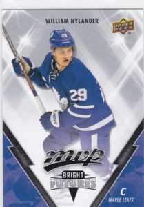 17/18 MVP..WILLIAM NYLANDER..BRIGHT FUTURES..# BF-50..MAPLE LEAFS..COMBINED SHIP - Picture 1 of 1