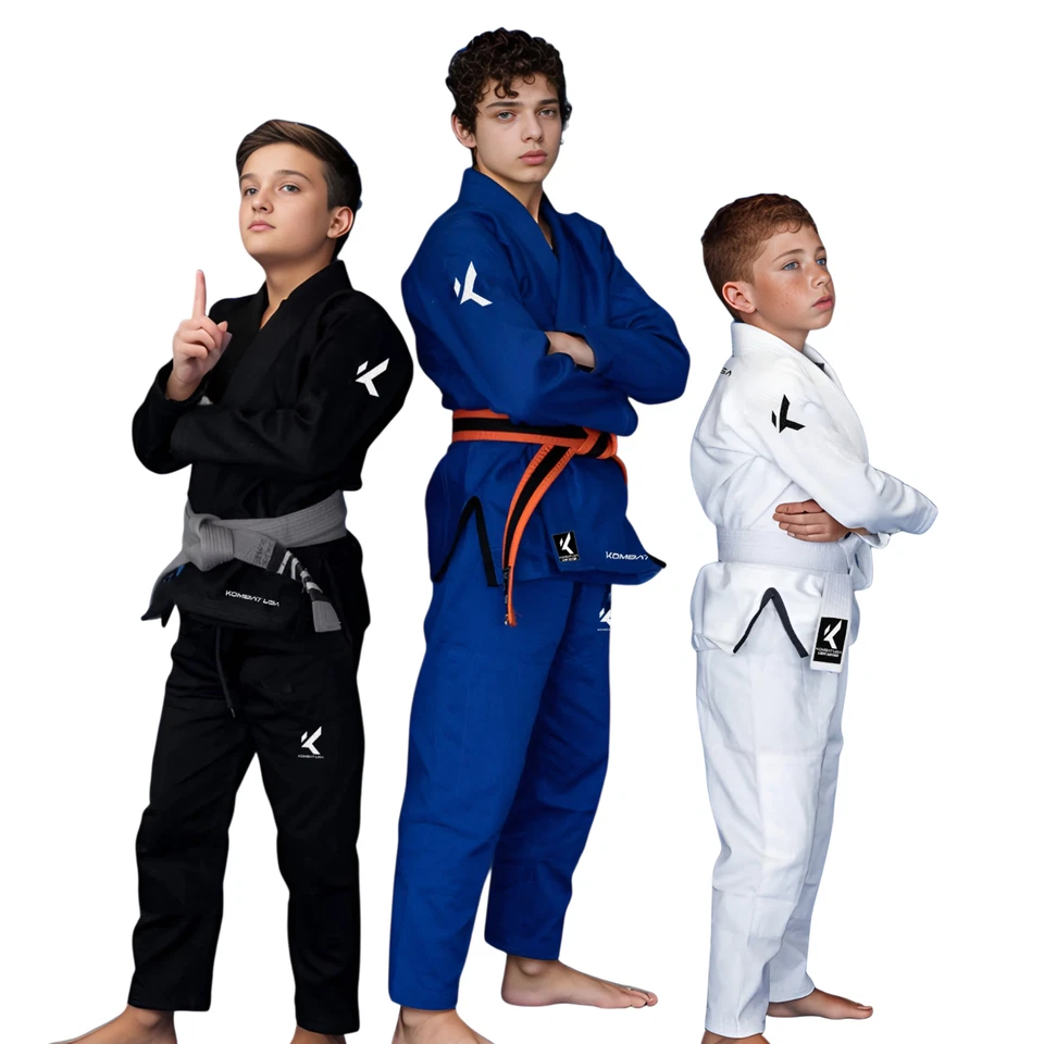 Kombat USA Kids All Around Brazilian Jiu Jitsu Gi Jiu-Jitsu BJJ Little Master