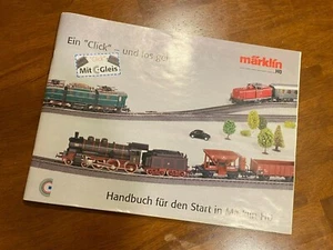 Märklin Track Layout Planning HO Book Vintage VGC train locomotive German - Picture 1 of 9