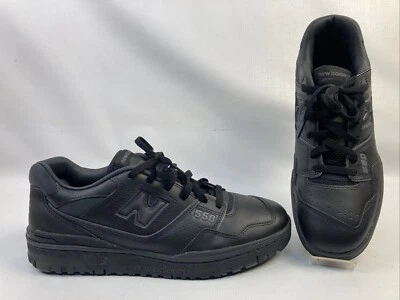 New Balance 550 Black Leather BB550BBB Men’s Size 11.5 EUC - Image 1 of 4