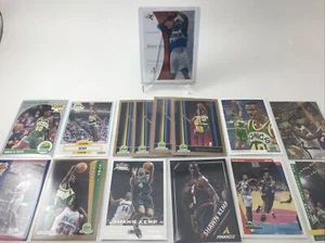 Lote de 15 tarjetas Shawn Kemp con ex #6 Hoop Fleer Skybox Rockies Metal Sonics Cavs - Imagen 1 de 9