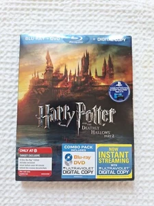 Harry Potter and the Deathly Hallows: Part 2 (Blu-Ray DVD 2011 W/S) NEW F-Ship!! - Picture 1 of 12