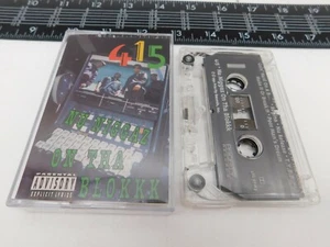 415 Nu Niggaz Cassette On Tha Blokkk Audio Tape 4XL-57163 - Picture 1 of 3