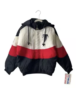 vintage atlanta falcons apex one jacket coat youth size medium deadstock NWT 90s - Picture 1 of 11