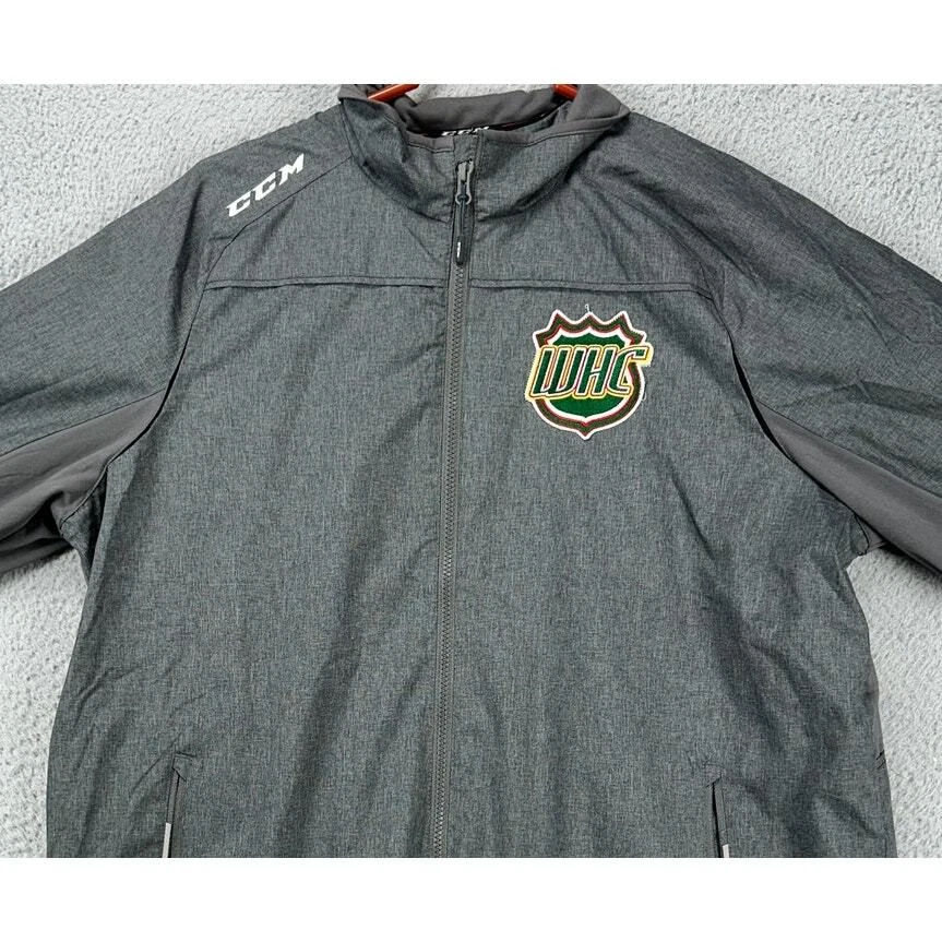 Куртка мужская Wayne Hockey Club WHC большая тактическая классная серая на молнии разминка CCM 88 - Изображение 1 из 4