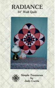 Radiance Sewing Quilt Pattern Wall Hanging Vintage - Picture 1 of 2