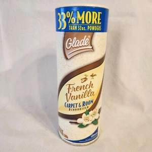 Glade French Vanilla Carpet & Room Deodorizer Air Freshener Powder - Picture 1 of 6