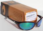 Costa Del Mar Harpoon Polarized Sunglasses Tortoise/green Mirror 580g Glass New