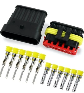 Juego de conectores de sello TE AMP 6-Pin Superseal 1.5 con 16-20 AWG - Imagen 1 de 9