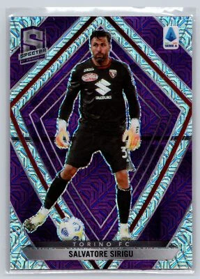 2020-21 Panini Spectra #5 SALVATORE SIRIGU Purple Prizm Mojo - Image 1 of 2