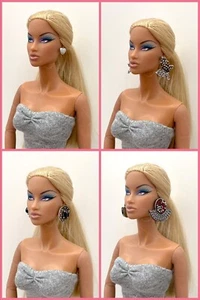 Pendientes Barbie varios modelos nuevo muñeca accesorios regalo plateado FRmoda - Imagen 1 de 17