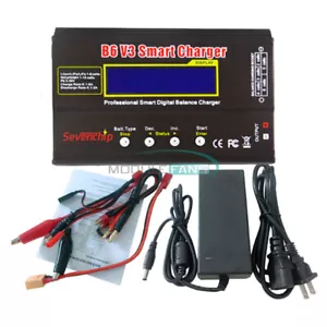80W 6A Battery Charger LiHv Lipo NiMh Li-ion Ni-Cd Digital RC Charger Balance - Picture 1 of 10