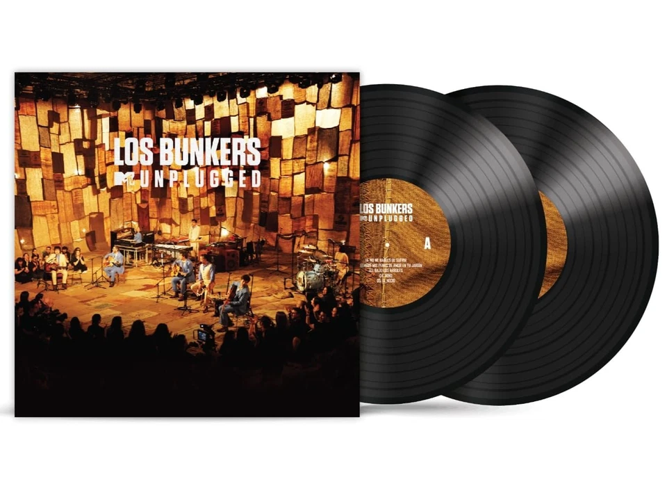 Los Bunkers - MTV Unplugged Vinyl 2LP NUEVO Envio Rapido y Gratis de USA - Image 1 of 1