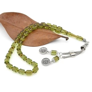 Tightening Amber 33  beads Islamic Prayer Beads Misbaha Rosary worry 406058 - Picture 1 of 9
